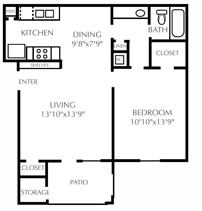 A3 floor plan